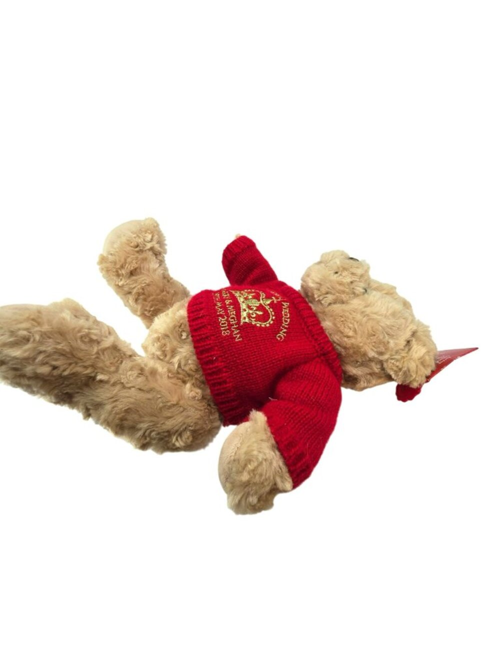 Harry & Meghan Royal Wedding Teddy Bear 2018 Keel Toys Collectible Plush VL5193 - Picture 7 of 7